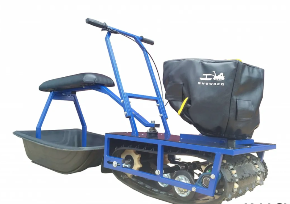 Мини-мотобуксировщик Альбатрос-М с фарой в Хасавюрте