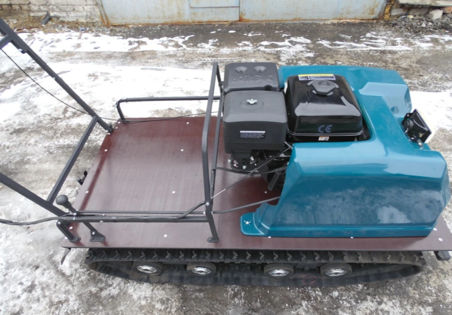 Мотобуксировщик AhtaR LR13 с реверс-вариатором Буран (задний ход) в Хасавюрте