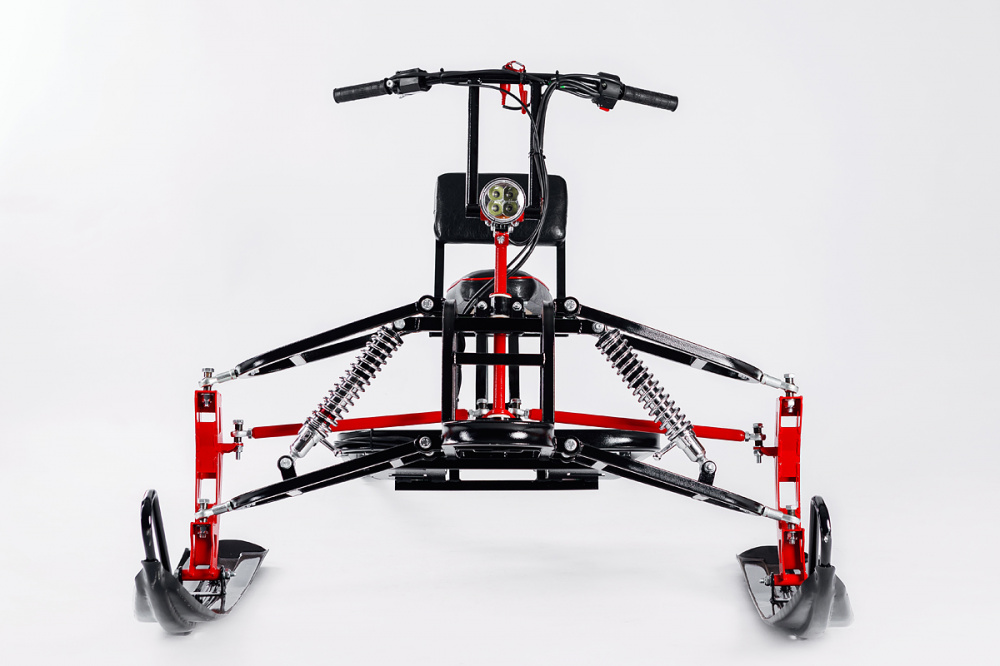 Лыжный модуль IKUDZO с подогревом ручек пластиковые лыжи в Хасавюрте