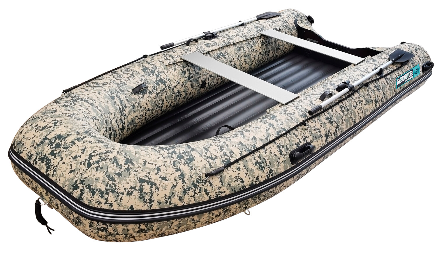 НАДУВНАЯ ЛОДКА GLADIATOR E420PRO в Хасавюрте