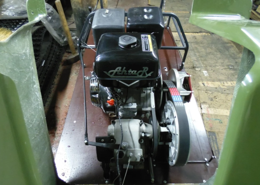 Мотобуксировщик AhtaR LR13 с реверс-вариатором Буран (задний ход) в Хасавюрте