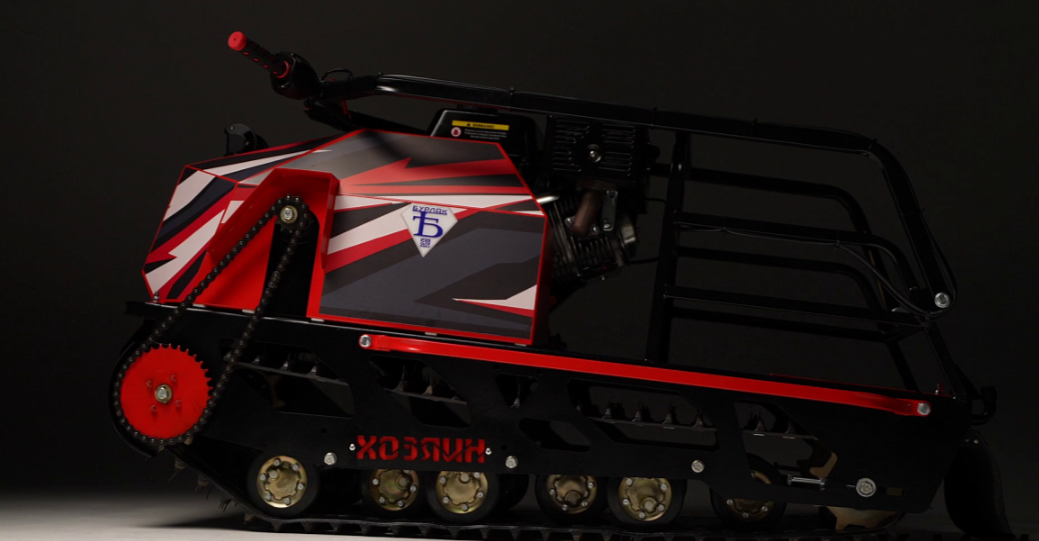 Мотобуксировщик Бурлак ХОЗЯИН-2 в Хасавюрте