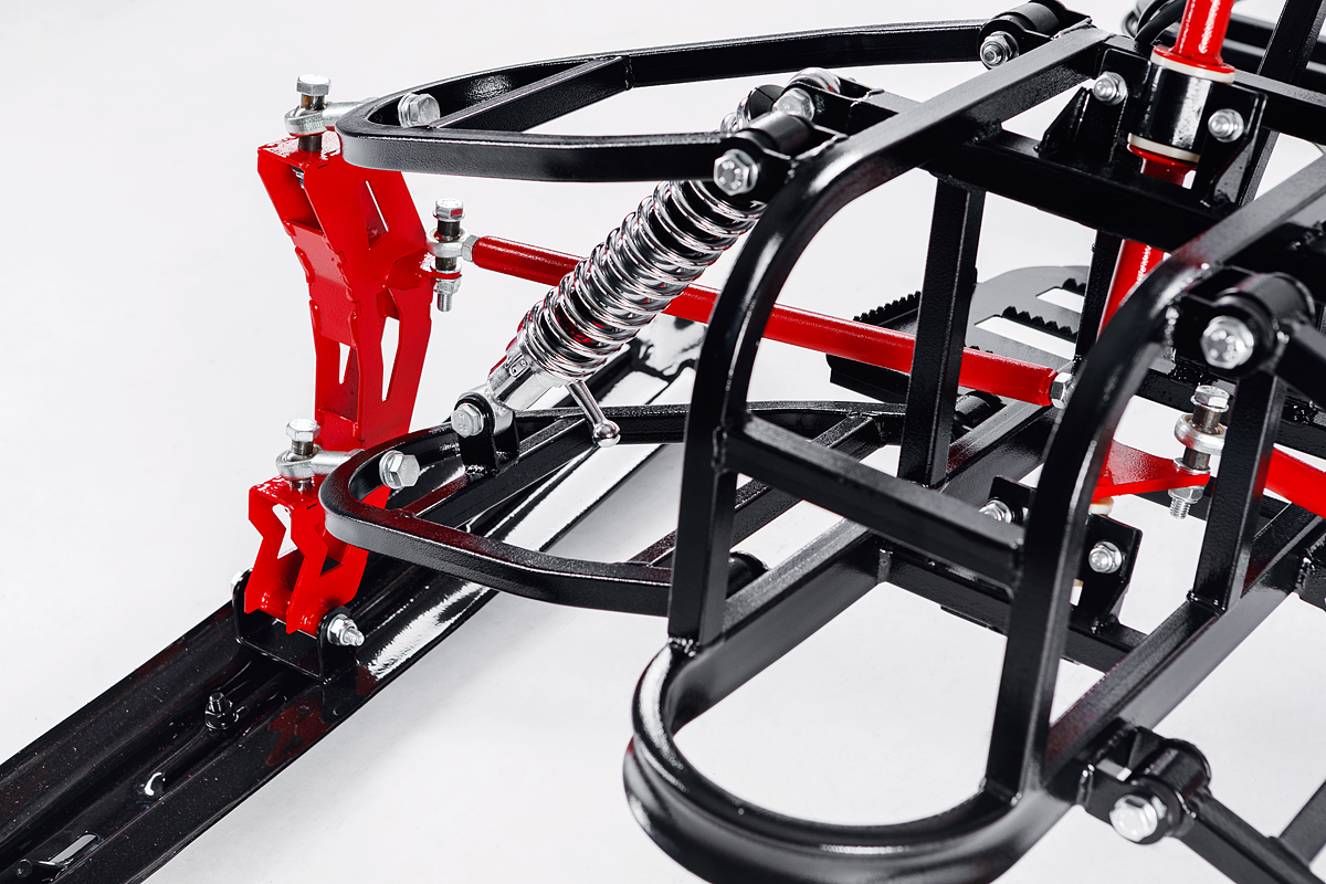 Лыжный модуль IKUDZO TERRAIN с подогревом ручек металлические лыжи в Хасавюрте