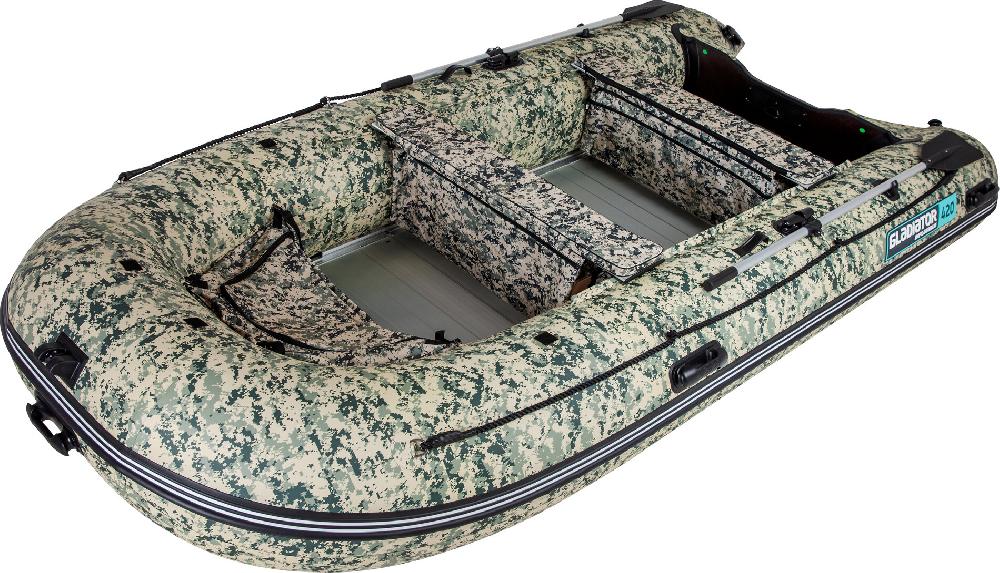 НАДУВНАЯ ЛОДКА GLADIATOR C420AL в Хасавюрте