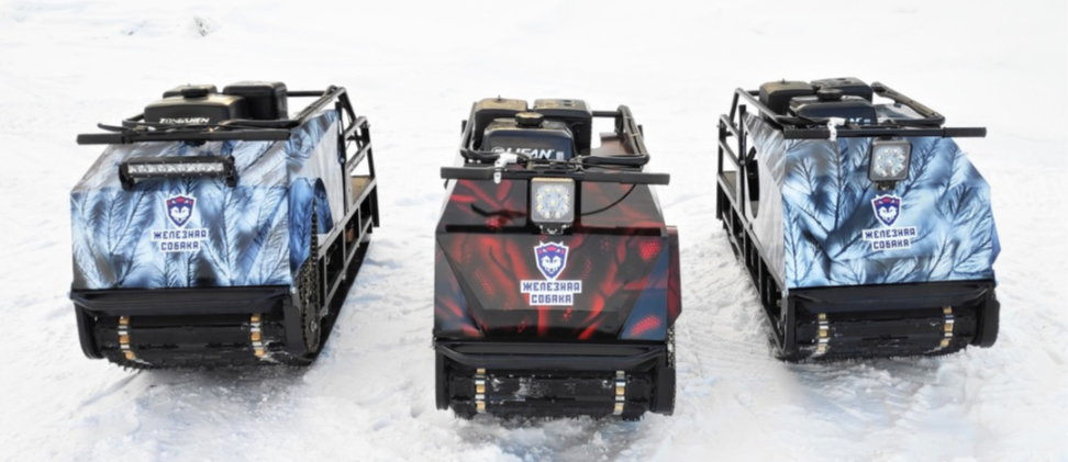 Мотобуксировщик Irondog (Железная собака) M500 15 Камуфляж Охотник в Хасавюрте