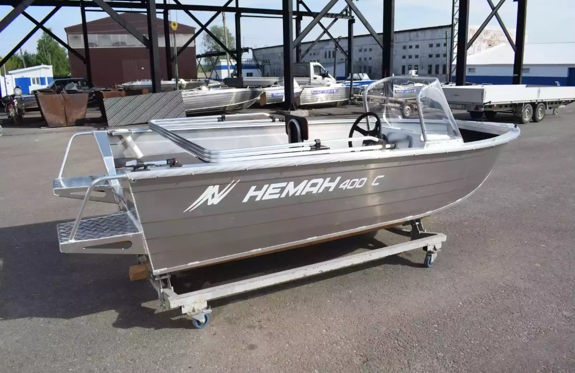 Алюминиевая лодка Неман-400 С в Хасавюрте