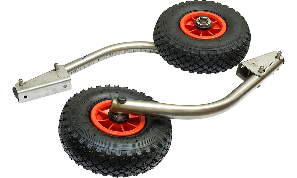 Транцевые колеса модульные для нднд из нержавеющей стали в Хасавюрте