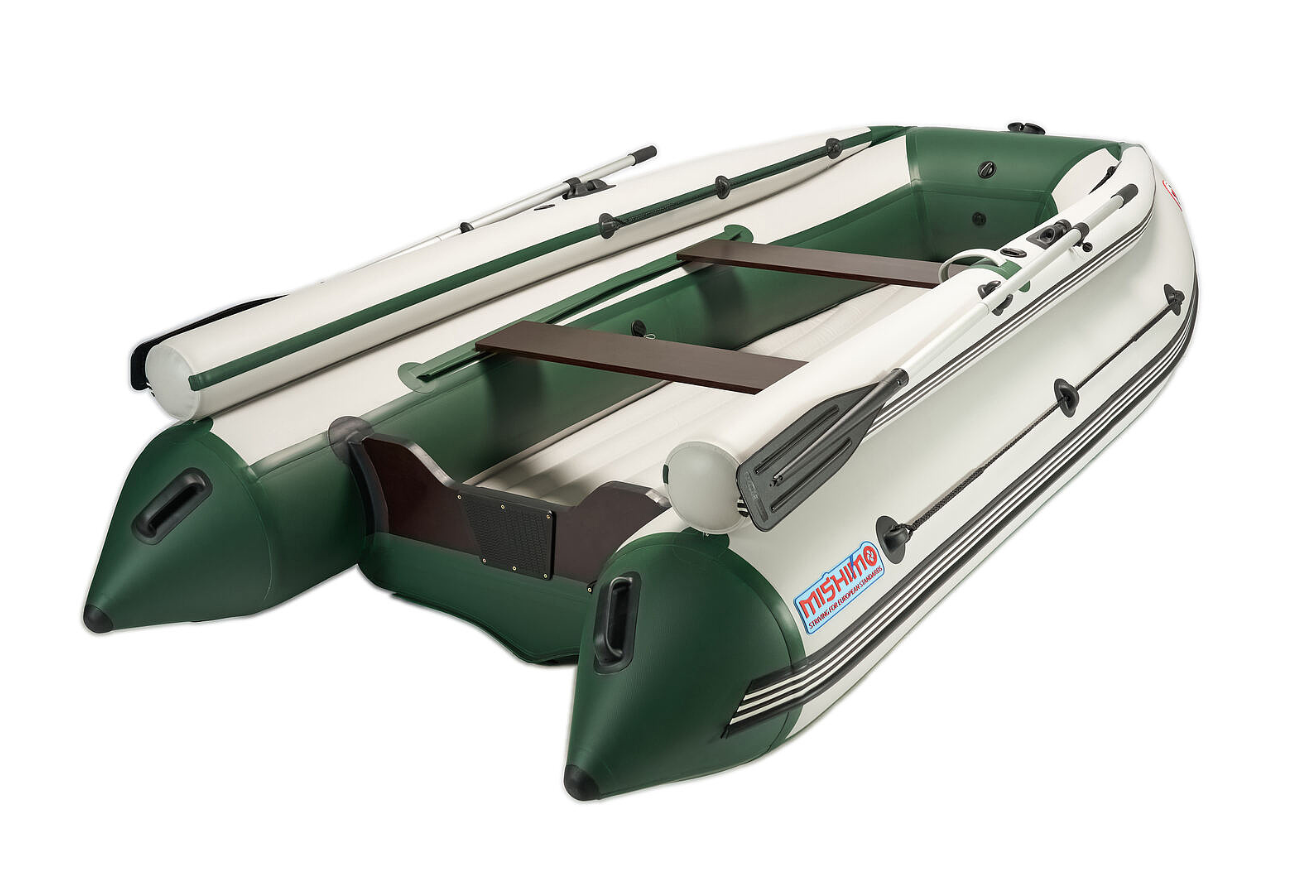 КОМПЛЕКТ ЛОДКА MISHIMO FAMILY LITE 370 + МОТОР 9,9 (15) Л.С. в Хасавюрте