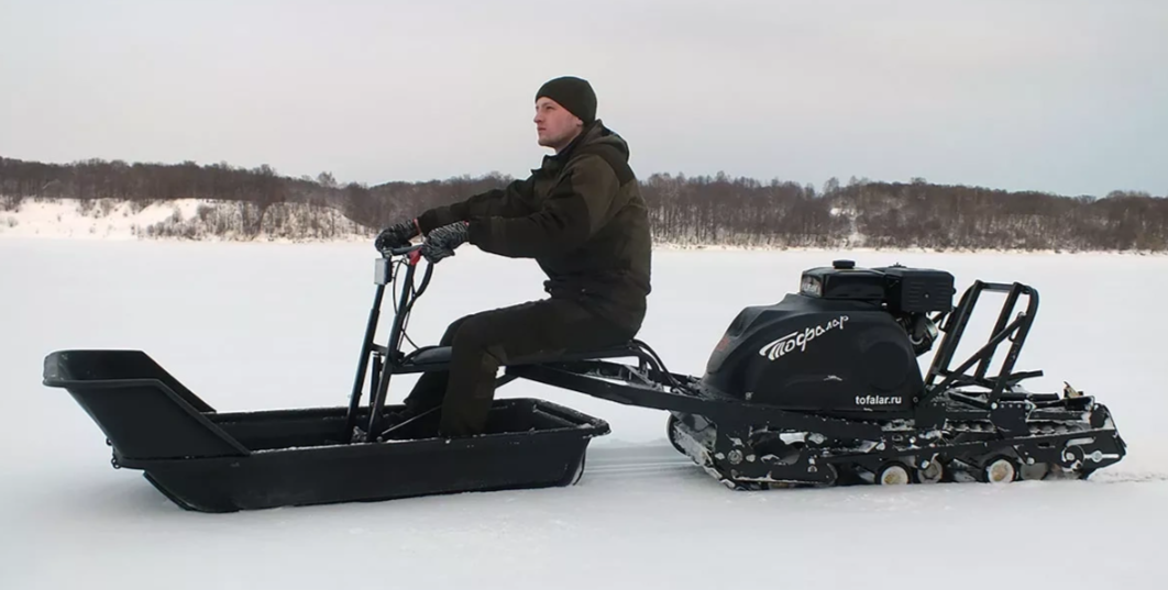 Мотобуксировщик Тофалар 500 с модулем Толкач в Хасавюрте