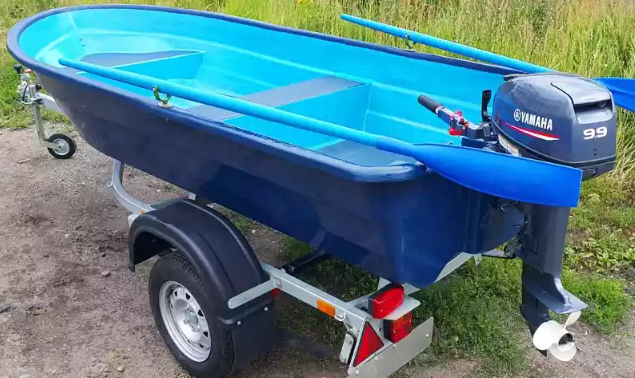 Стеклопластиковая лодка Neman-340 (тримаран) в Хасавюрте