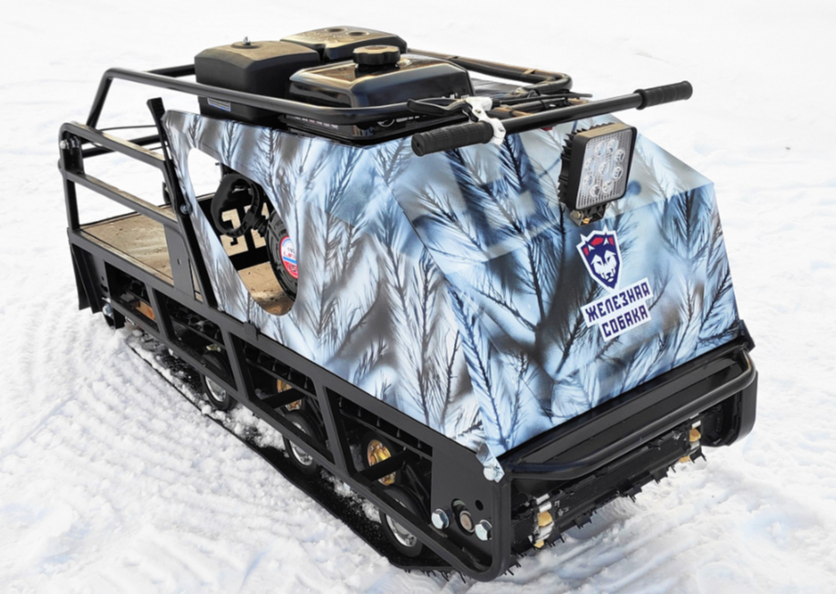 Мотобуксировщик Irondog (Железная собака) M500 15 Камуфляж Охотник в Хасавюрте