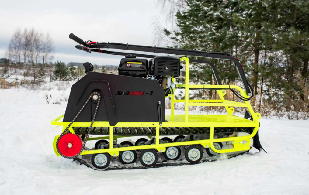 Мотобуксировщик Бурлак ХОЗЯИН-1 (капот металл) в Хасавюрте