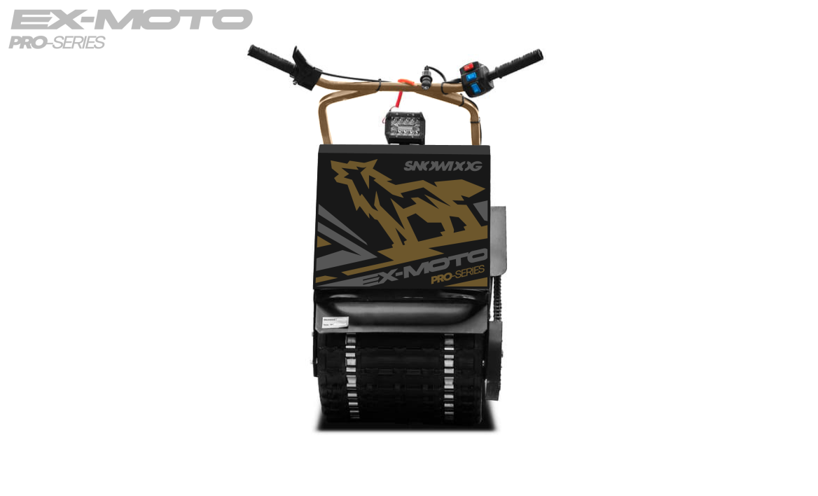 Мотобуксировщик EX-MOTO SNOWDOG S380 8л.с. в Хасавюрте