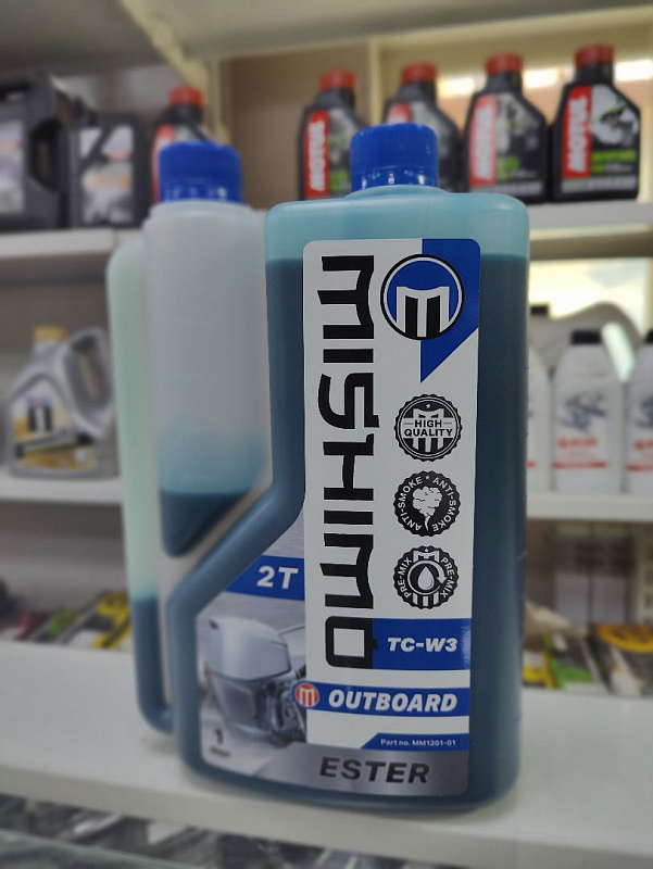Масло MISHIMO 2T OUTBOARD (ESTER) полусинтетика 1 л в Хасавюрте