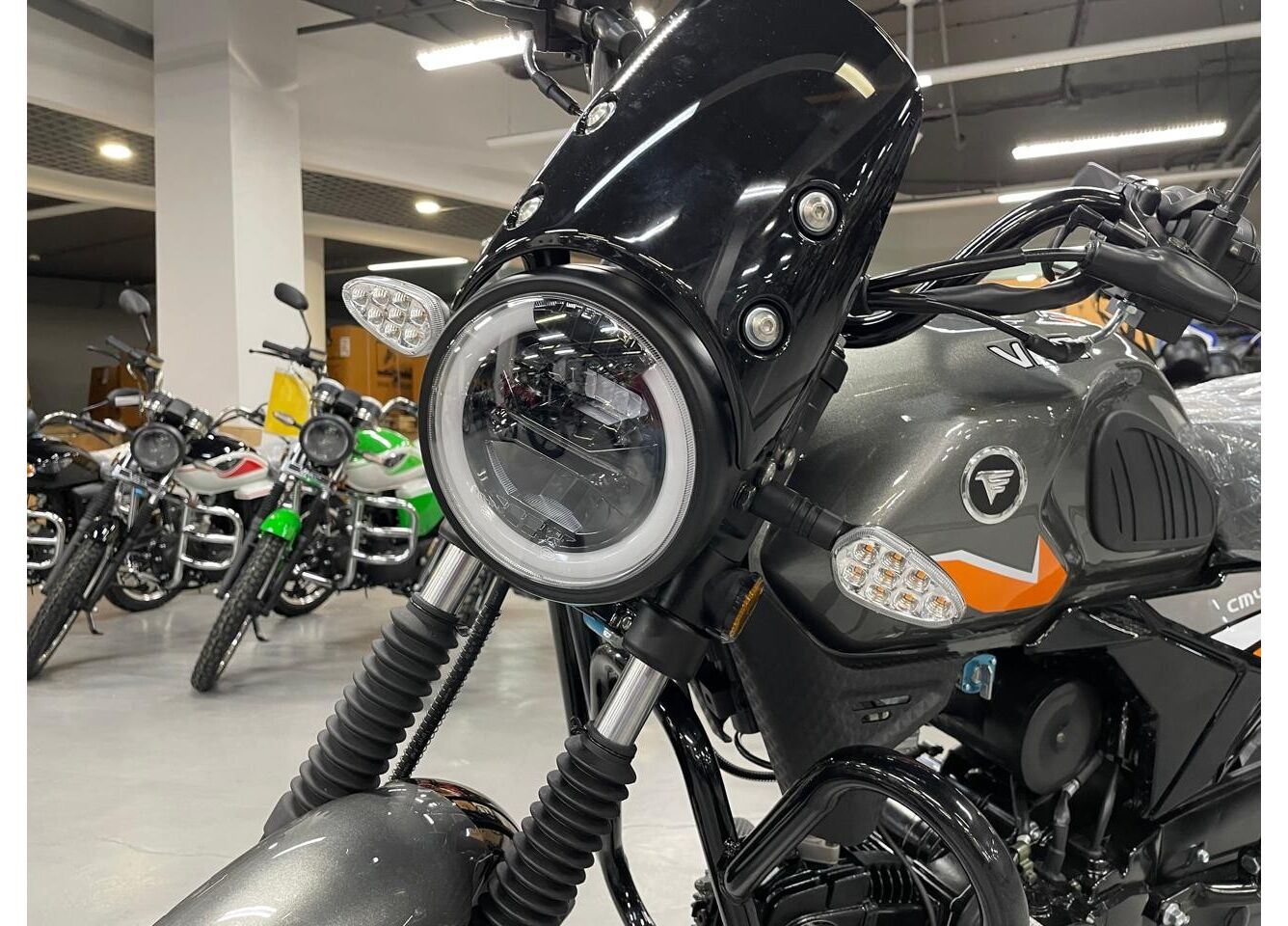 Мопед VMC NOVA 49сс (125сс) Led Full, дисковый тормоз, RKB RATO с баланс. валом, сигнализация в Хасавюрте