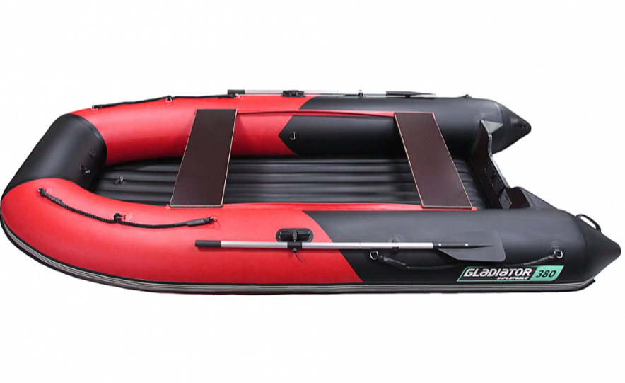 НАДУВНАЯ ЛОДКА GLADIATOR E380S в Хасавюрте