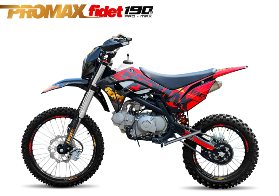 Мотоцикл (питбайк) PROMAX FIDET (ФАЙДЕТ) 190E MAX PRO LUX 19/16 в Хасавюрте