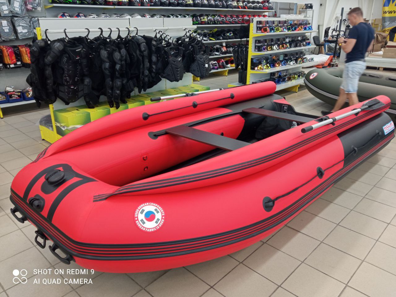 Лодка MISHIMO RIVER FJET PRO 400 под водомет в Хасавюрте