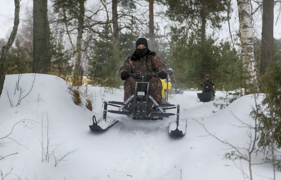 Мотобуксировщик РЫБАК PK 15 л.с. (короткая база 1230мм) в Хасавюрте