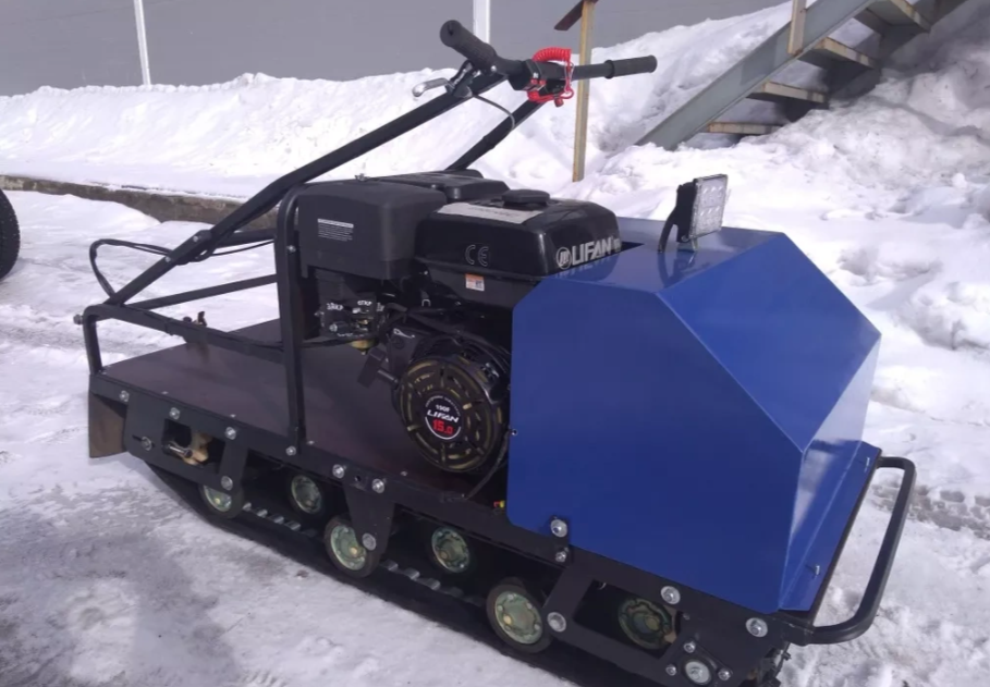 Мотобуксировщик AhtaR ЗИМА с реверсом (задний ход) в Хасавюрте