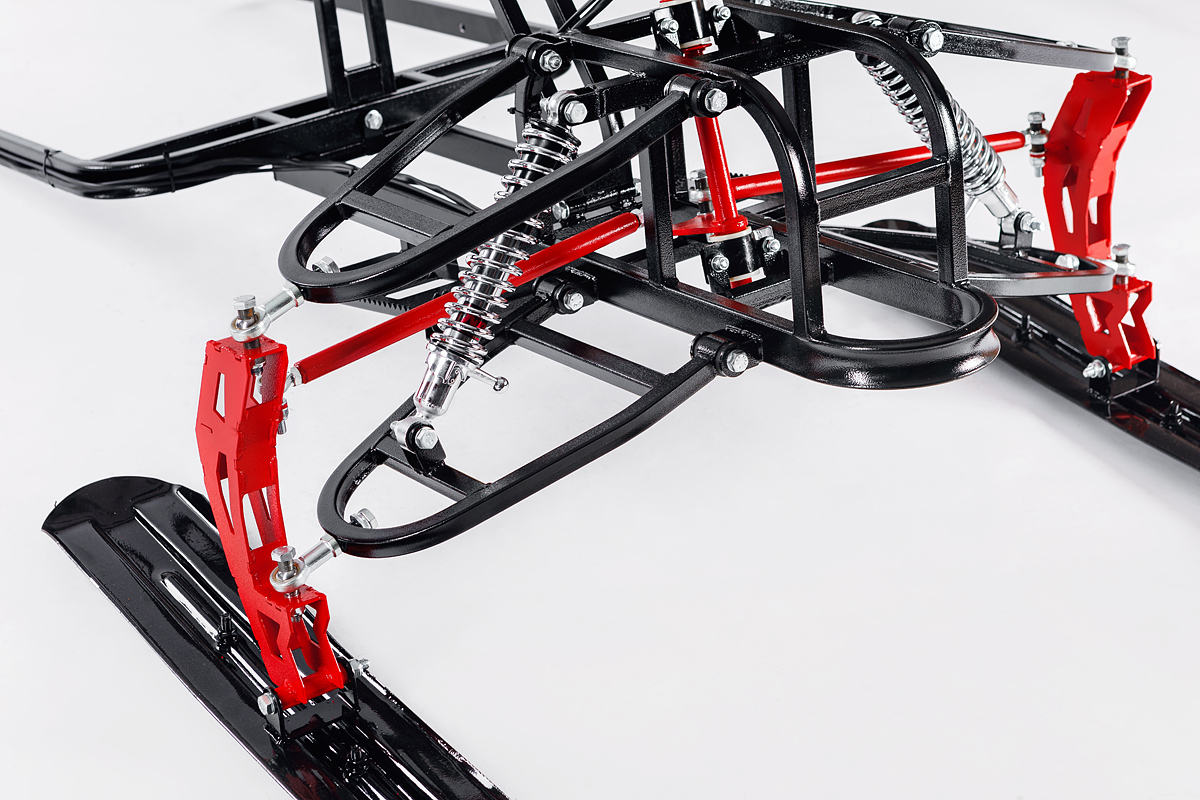 Лыжный модуль IKUDZO TERRAIN с подогревом ручек металлические лыжи в Хасавюрте