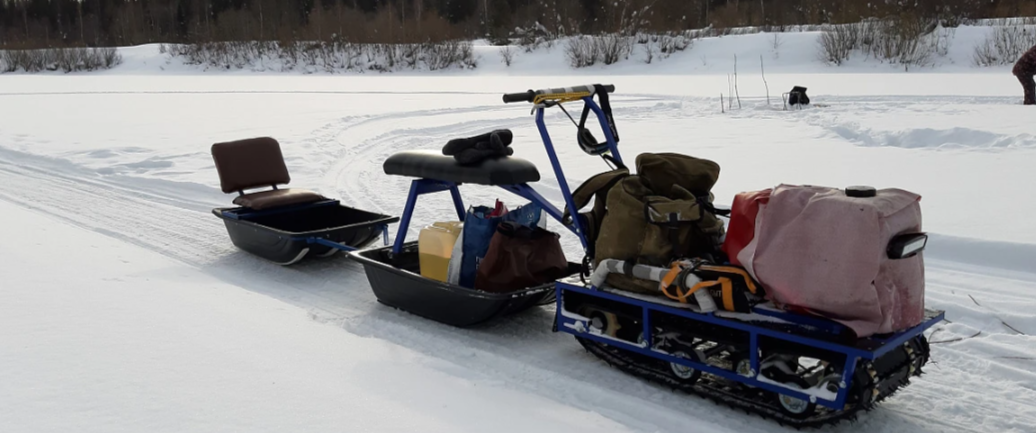 Мотобуксировщик Альбатрос-L 6.5 с фарой в Хасавюрте