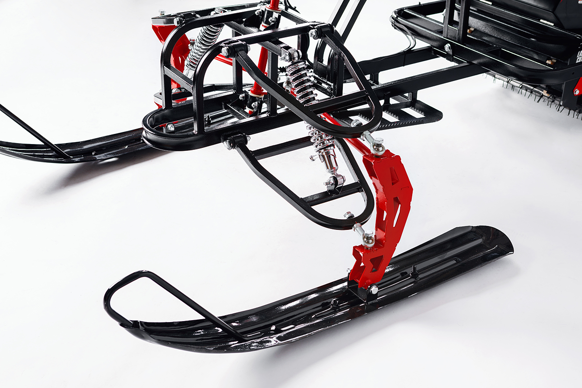 Лыжный модуль IKUDZO TERRAIN с подогревом ручек металлические лыжи в Хасавюрте