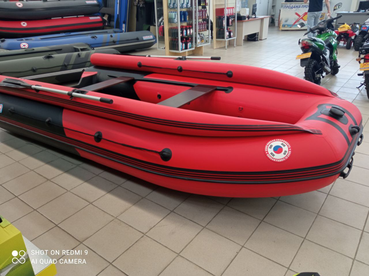 Лодка MISHIMO RIVER FJET PRO 400 под водомет в Хасавюрте