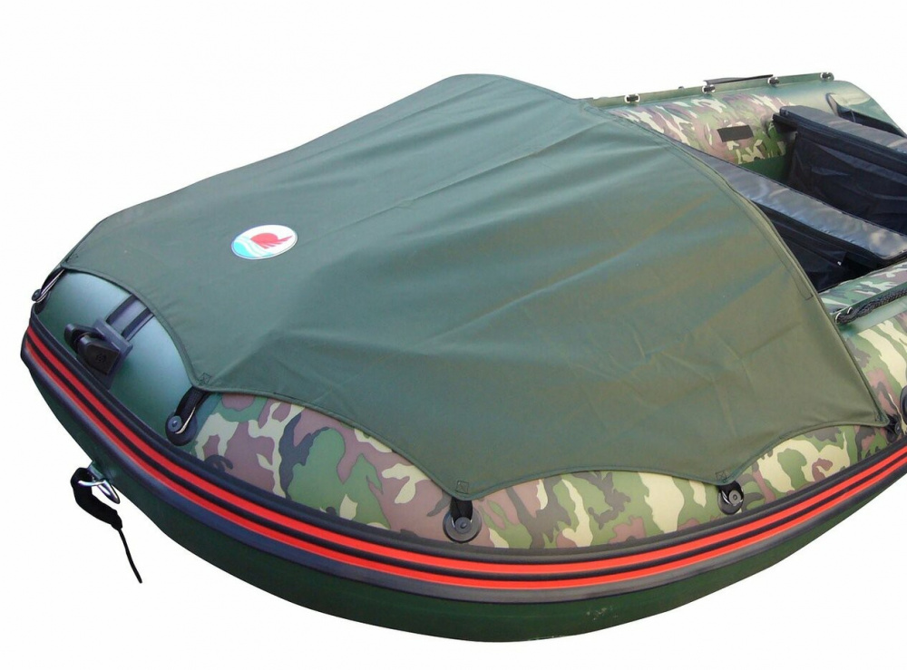 КОМПЛЕКТ НОСОВОГО ТЕНТА К ЛОДКЕ SMARINE SDP MAX 365-380 ЗЕЛЕНЫЙ в Хасавюрте