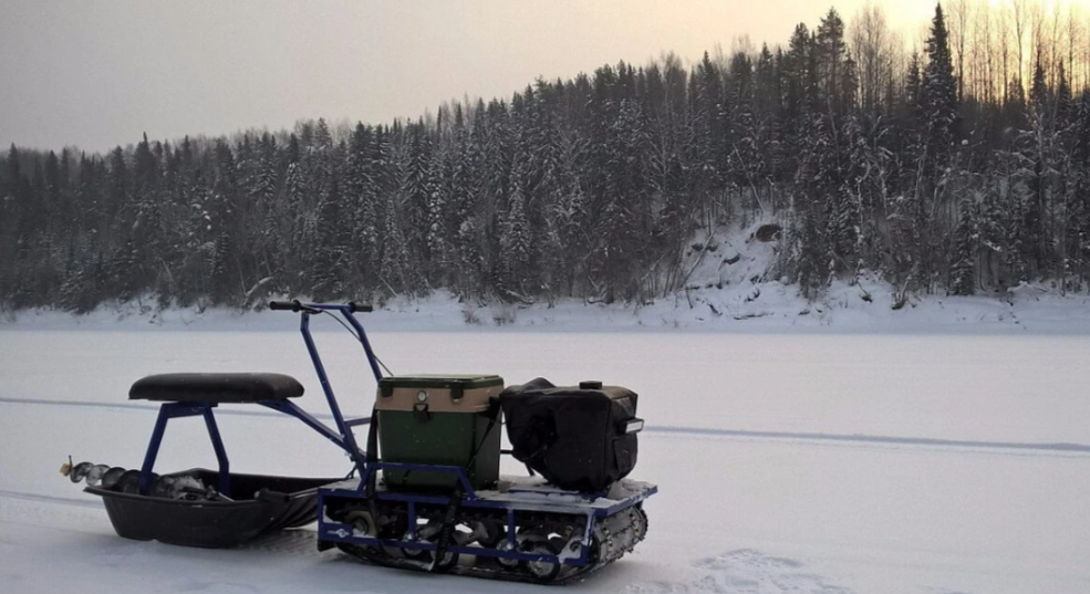 Мотобуксировщик Альбатрос-L 6.5 с фарой в Хасавюрте