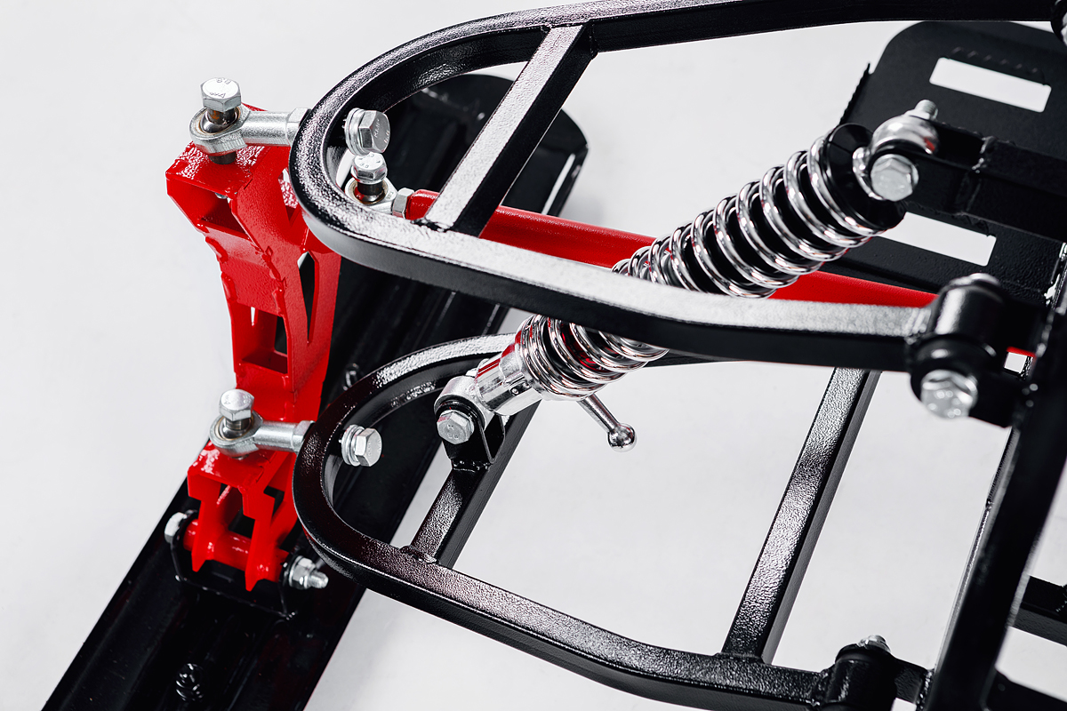 Лыжный модуль IKUDZO TERRAIN с подогревом ручек металлические лыжи в Хасавюрте