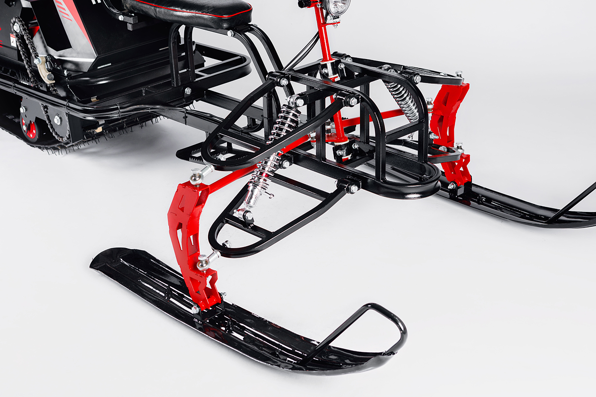 Лыжный модуль IKUDZO TERRAIN с подогревом ручек металлические лыжи в Хасавюрте