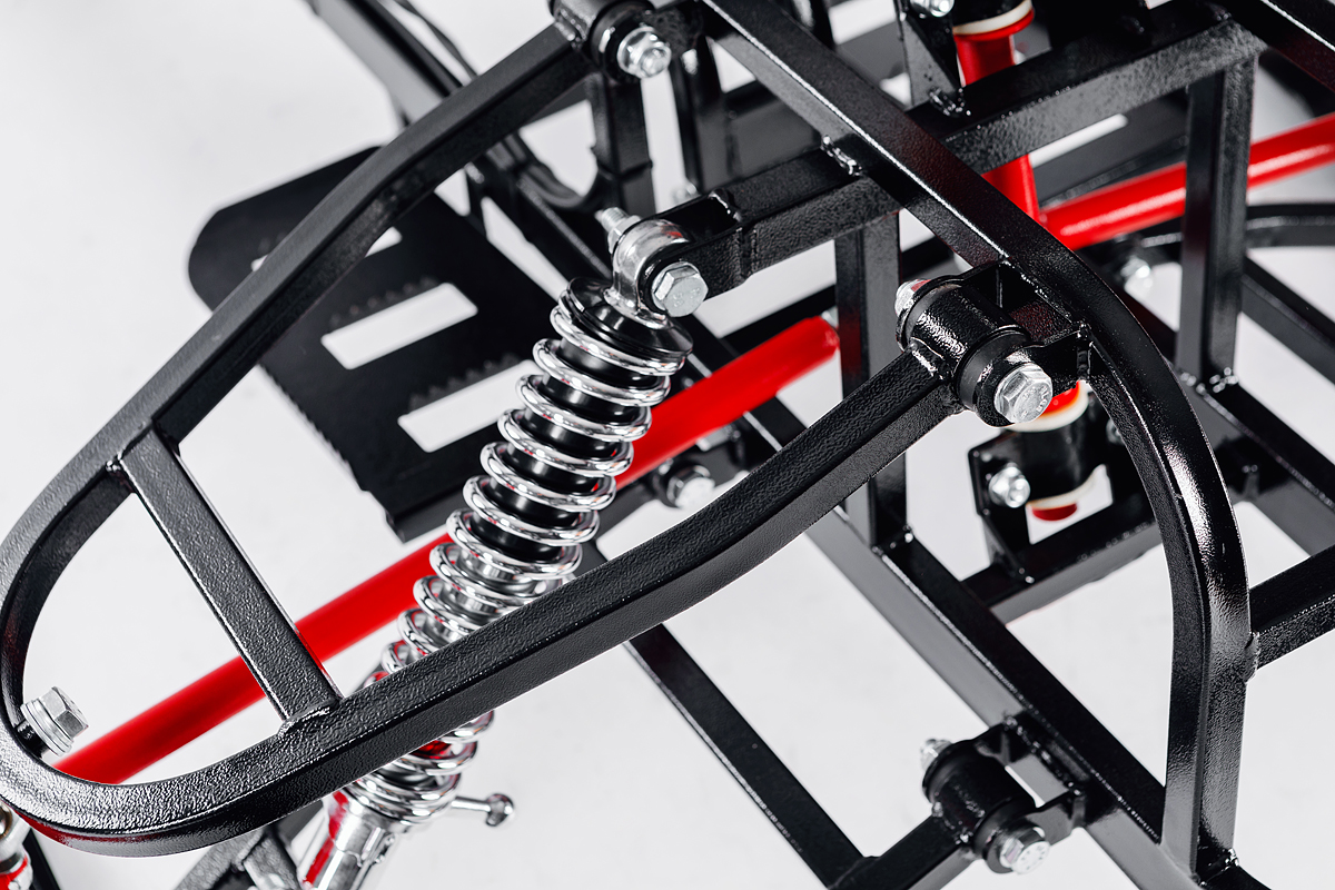 Лыжный модуль IKUDZO TERRAIN с подогревом ручек металлические лыжи в Хасавюрте