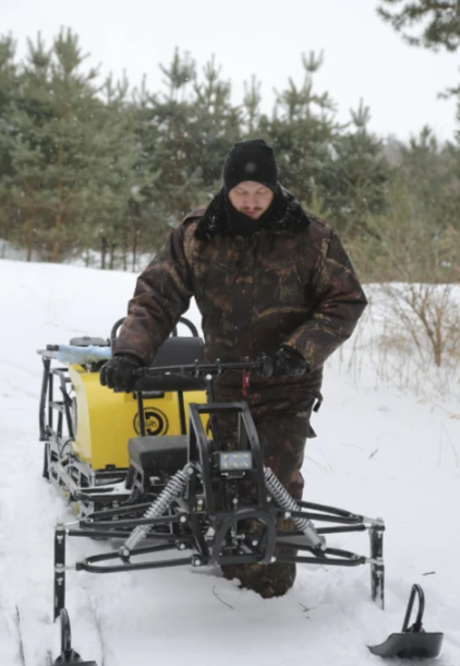 Мотобуксировщик РЫБАК PK 15 л.с. (короткая база 1230мм) в Хасавюрте