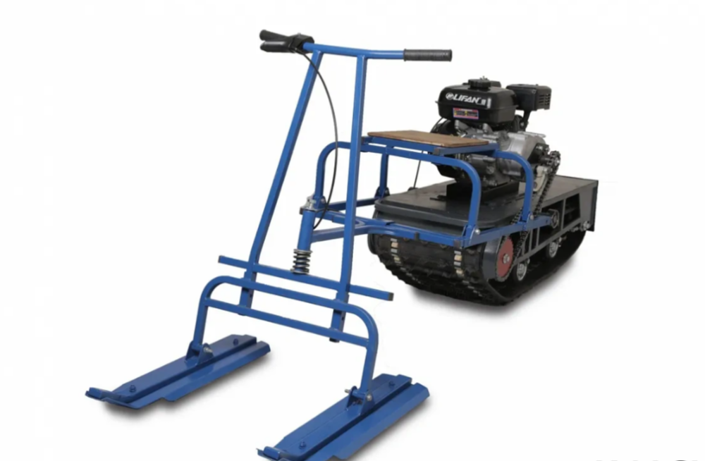 Мотобуксировщик ВЕПС «РИКША» С ЛЫЖНЫМ МОДУЛЕМ 6.5 л.с. в Хасавюрте