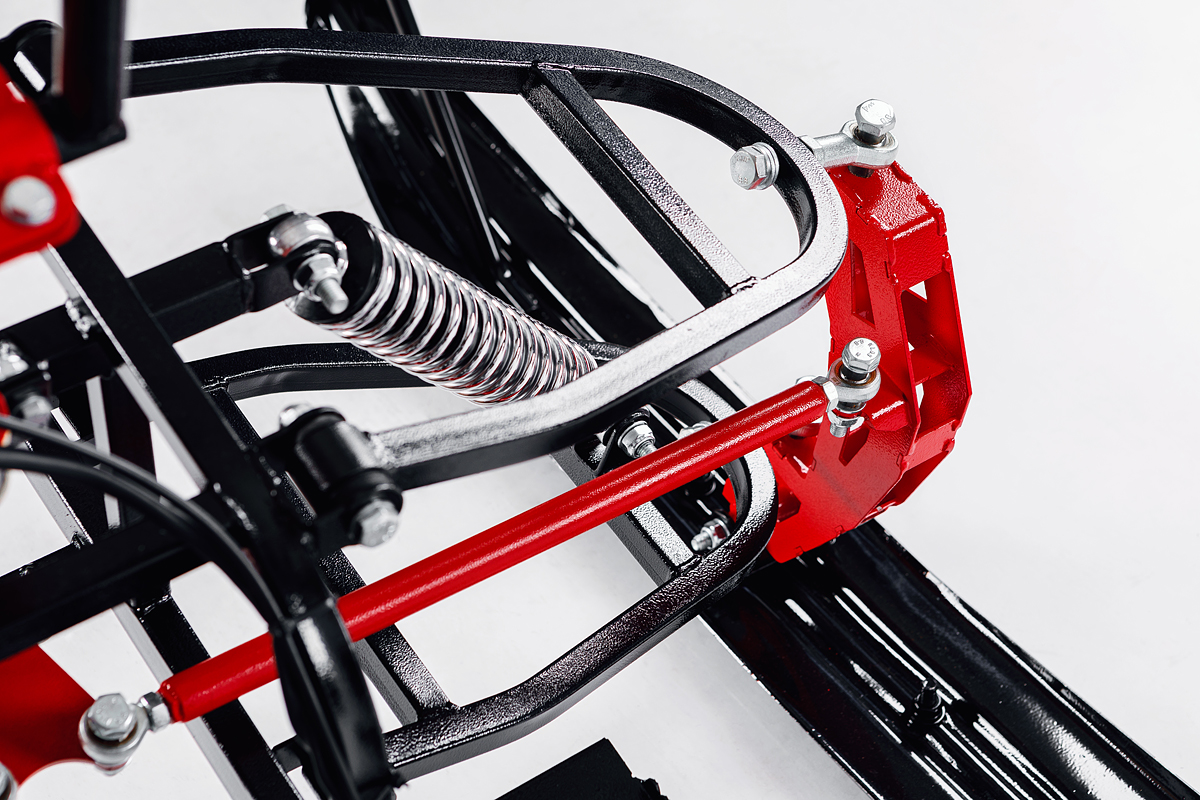 Лыжный модуль IKUDZO TERRAIN с подогревом ручек металлические лыжи в Хасавюрте