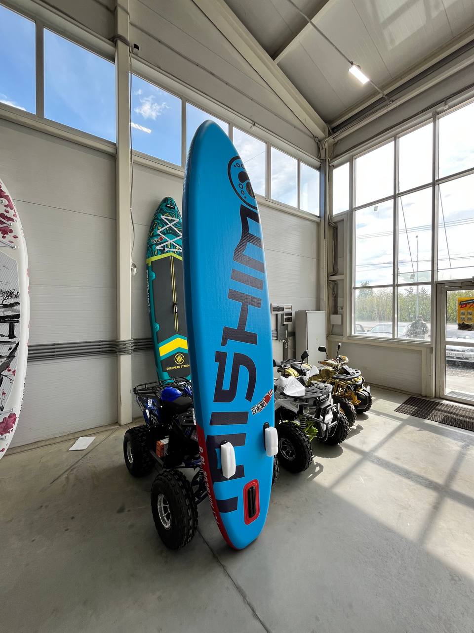 SUP (САП) Доска MISHIMO FLY AIR BLUE 10,8’ (330см) в Хасавюрте