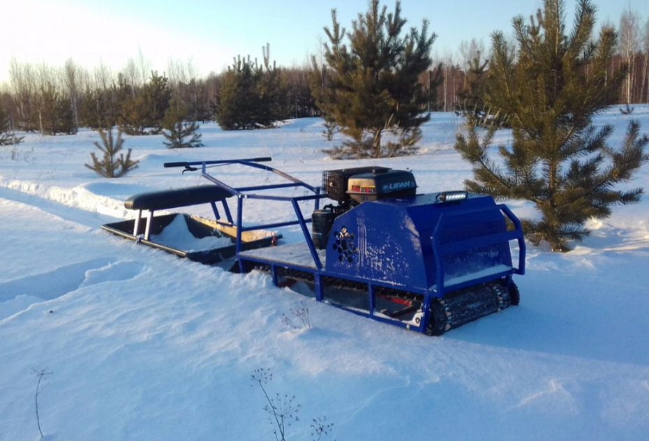 Мотобуксировщик Альбатрос-XLV 9 мини, тележки, 1250 мм в Хасавюрте