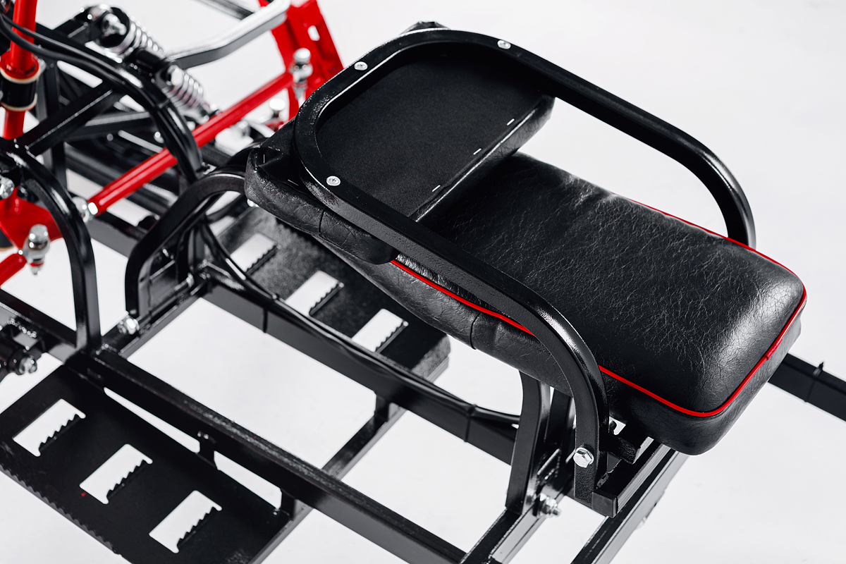 Лыжный модуль IKUDZO TERRAIN с подогревом ручек металлические лыжи в Хасавюрте