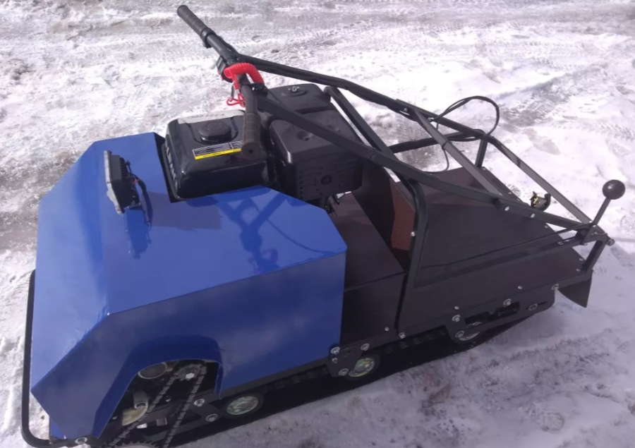 Мотобуксировщик AhtaR ЗИМА с реверсом (задний ход) в Хасавюрте