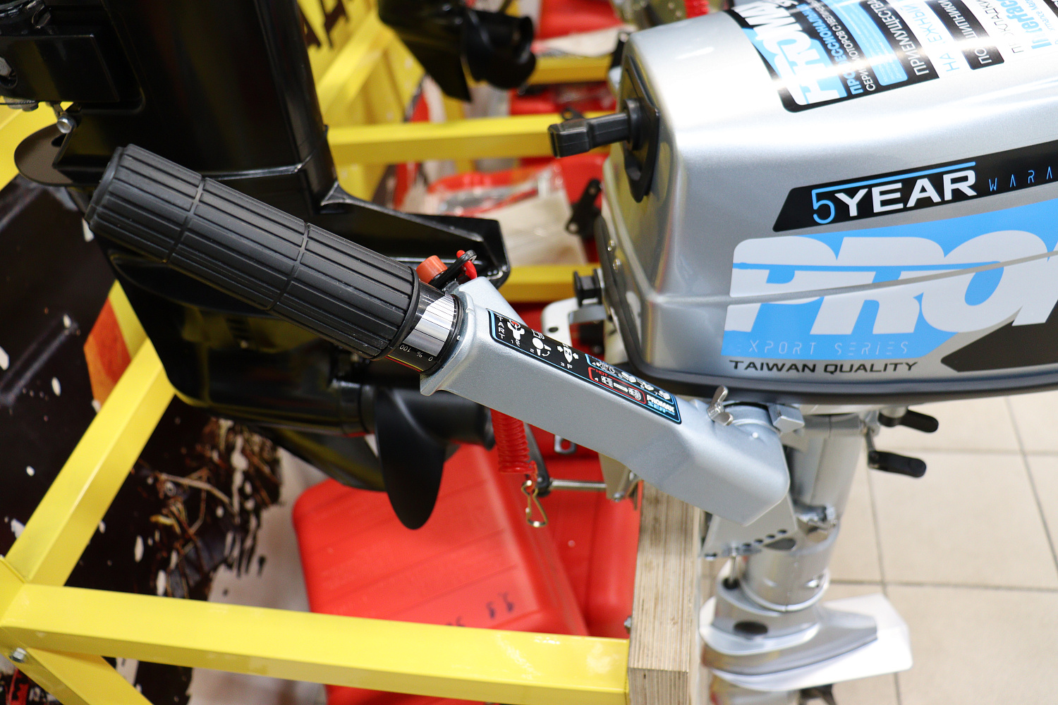 Лодочный мотор PROMAX SP5FHS (внешний бак 12 л) в Хасавюрте