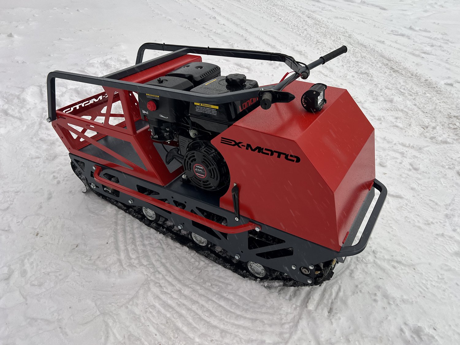 Мотобуксировщик EX-MOTO SNOWDOG S500 15л.с в Хасавюрте
