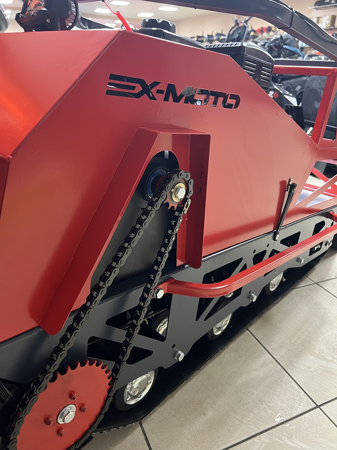 Мотобуксировщик EX-MOTO SNOWDOG S500 15л.с в Хасавюрте