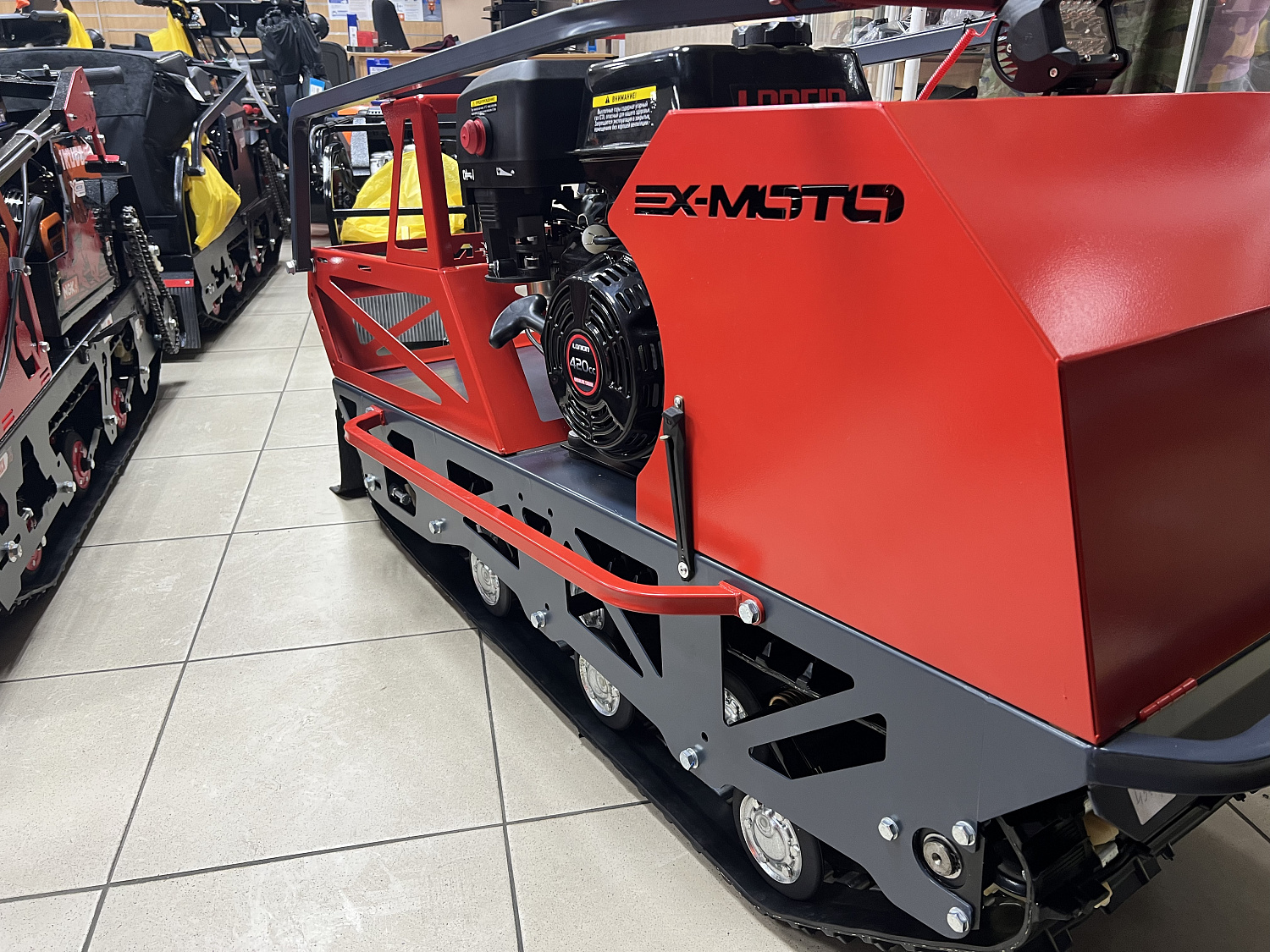 Мотобуксировщик EX-MOTO SNOWDOG S500 15л.с в Хасавюрте