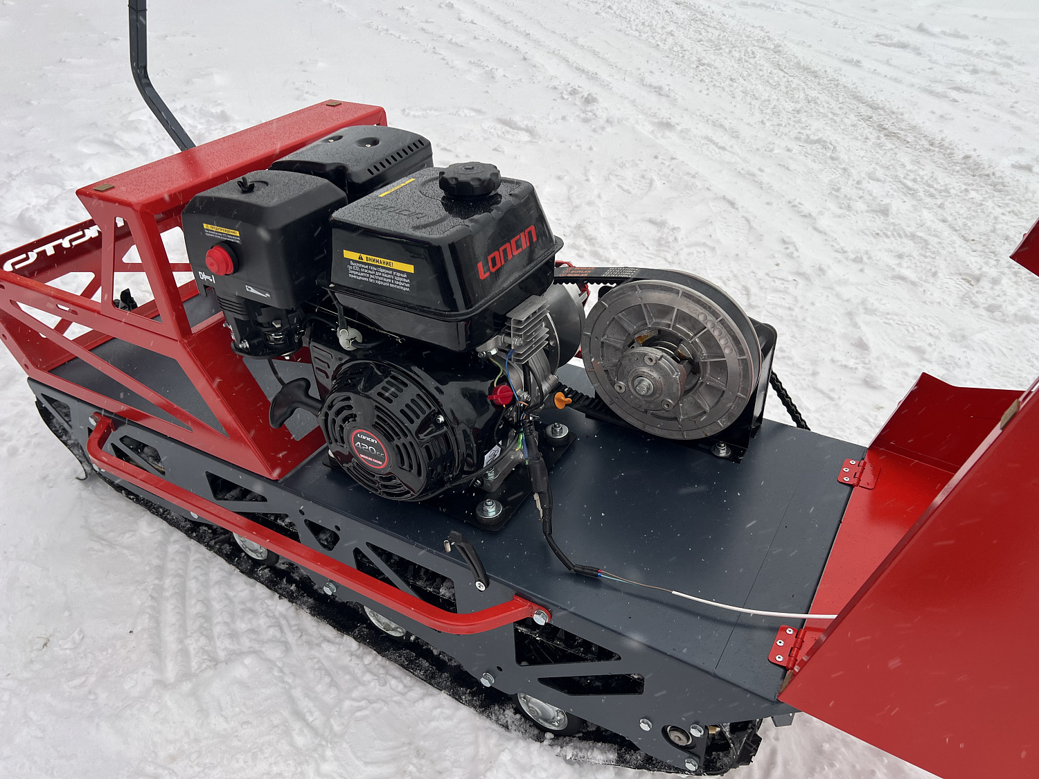 Мотобуксировщик EX-MOTO SNOWDOG S500 15л.с в Хасавюрте