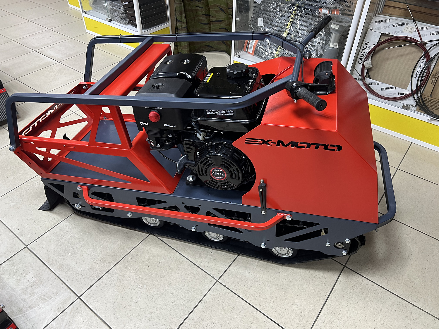 Мотобуксировщик EX-MOTO SNOWDOG S500 15л.с в Хасавюрте