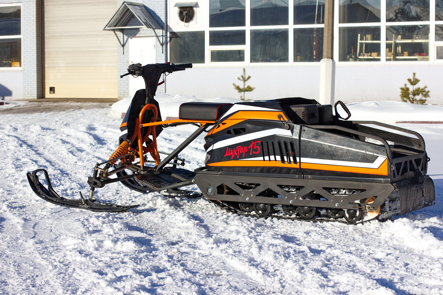 Мотобуксировщик IRBIS Мухтар 15 с лыжным модулем в комплекте в Хасавюрте