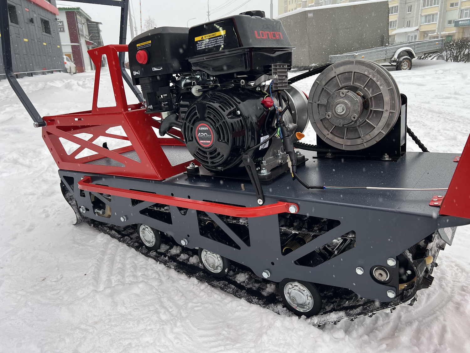 Мотобуксировщик EX-MOTO SNOWDOG S500 15л.с в Хасавюрте