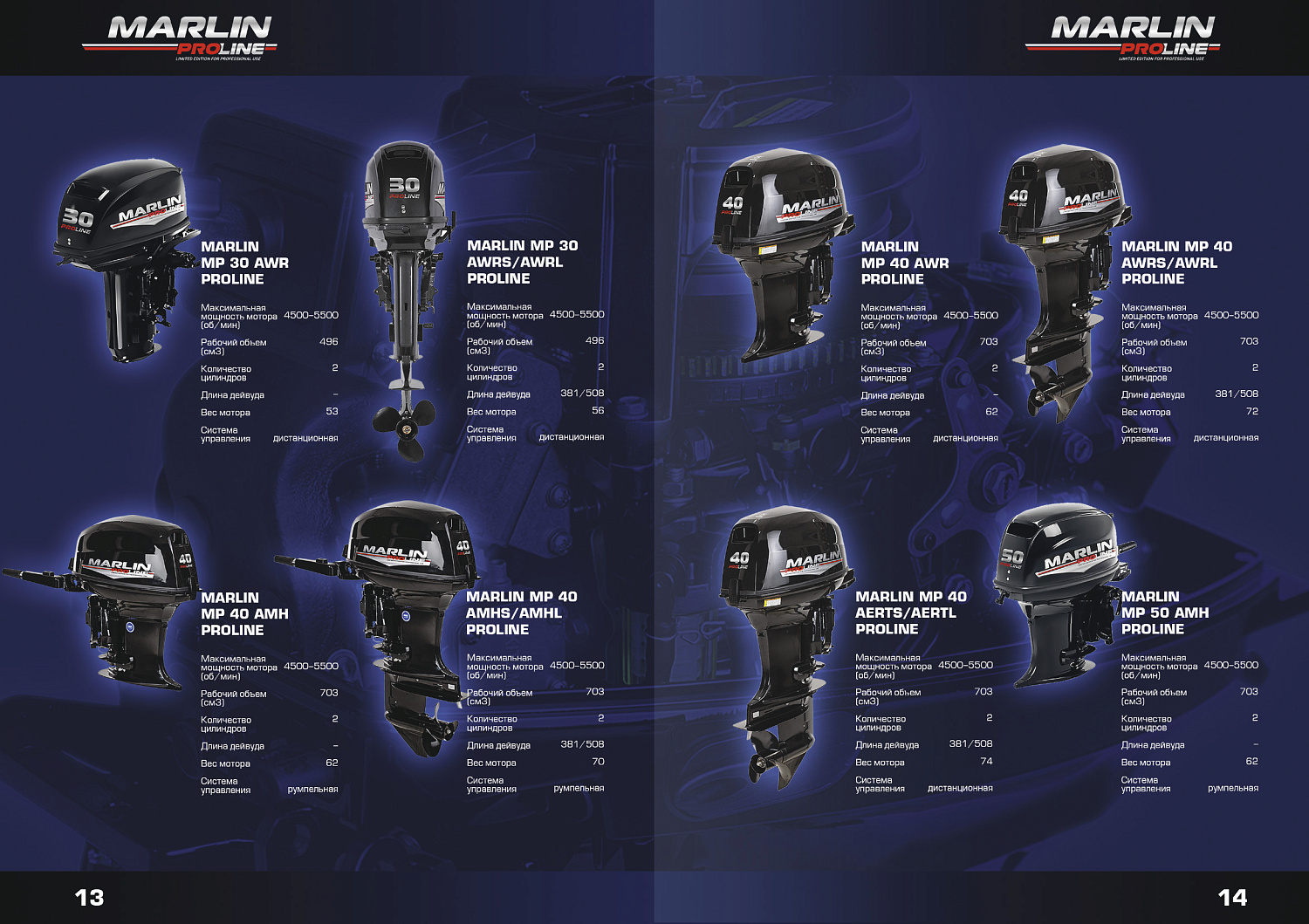 Лодочный мотор MARLIN PROLINE MP 30 AWR в Хасавюрте