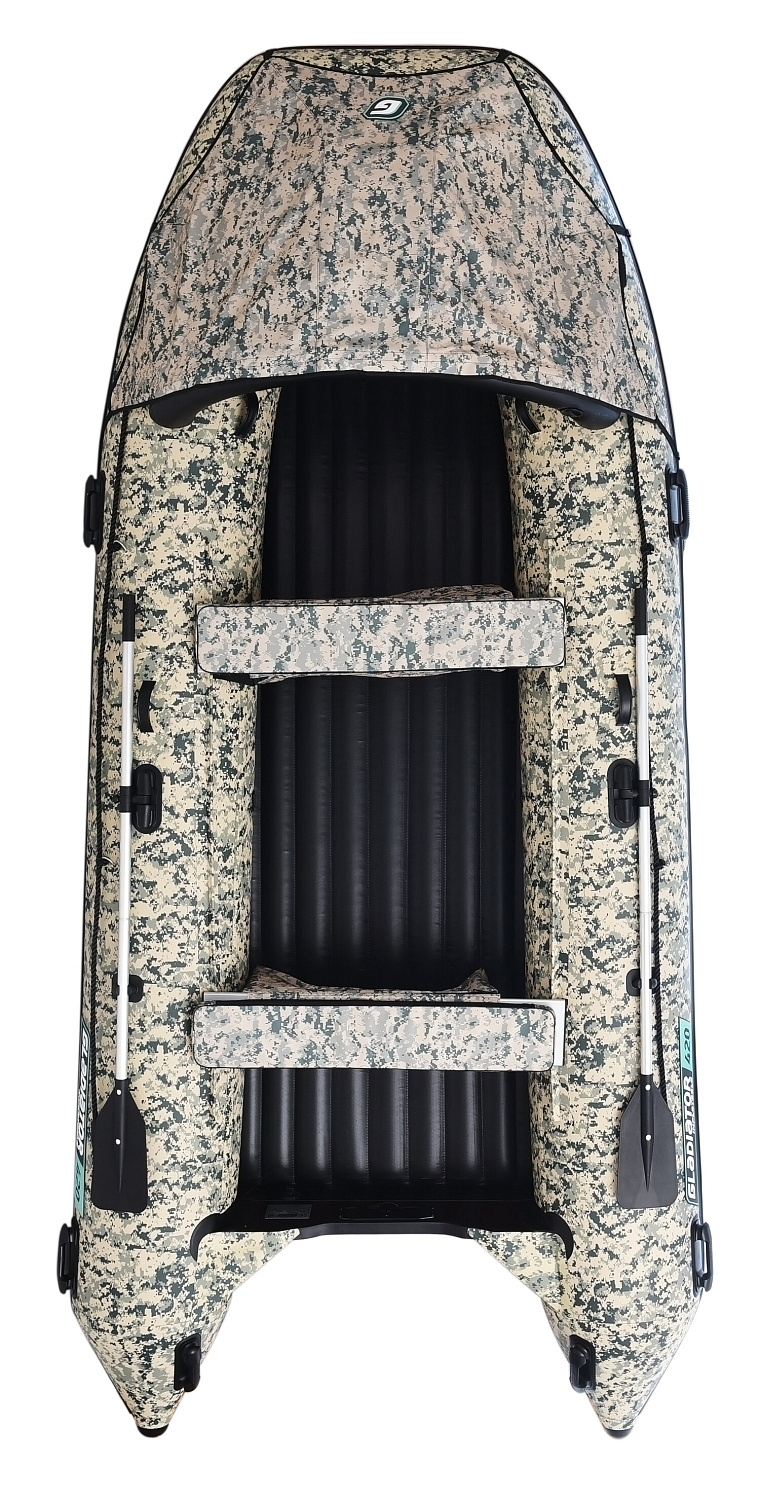 НАДУВНАЯ ЛОДКА GLADIATOR E420PRO в Хасавюрте